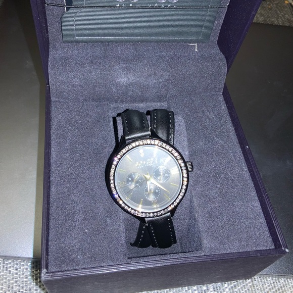 SO&CO Swarovski Crystal Madison Wrap Around Watch main image 4